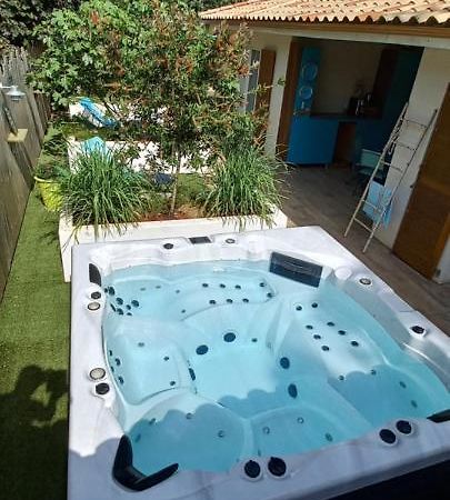 Chambre Chez L'Habitant Avec Spa Et Petit-Dejeuner En Lisiere De Foret Le Teich Exterior foto