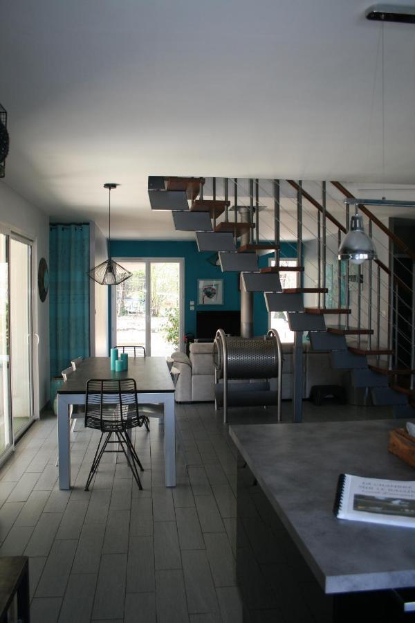 Chambre Chez L'Habitant Avec Spa Et Petit-Dejeuner En Lisiere De Foret Le Teich Exterior foto