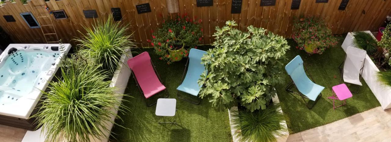 Chambre Chez L'Habitant Avec Spa Et Petit-Dejeuner En Lisiere De Foret Le Teich Exterior foto