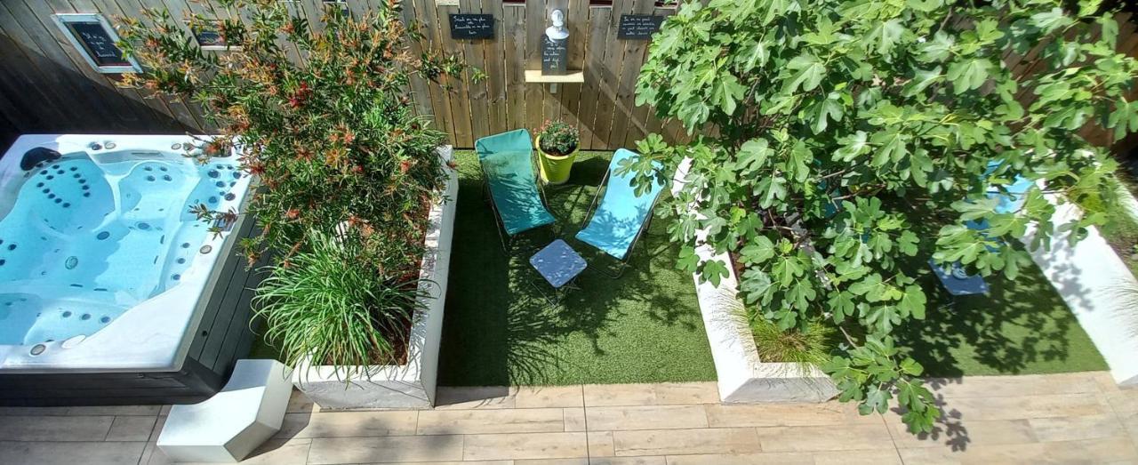 Chambre Chez L'Habitant Avec Spa Et Petit-Dejeuner En Lisiere De Foret Le Teich Exterior foto