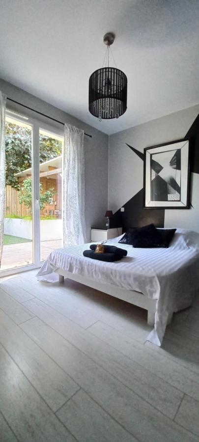 Chambre Chez L'Habitant Avec Spa Et Petit-Dejeuner En Lisiere De Foret Le Teich Exterior foto